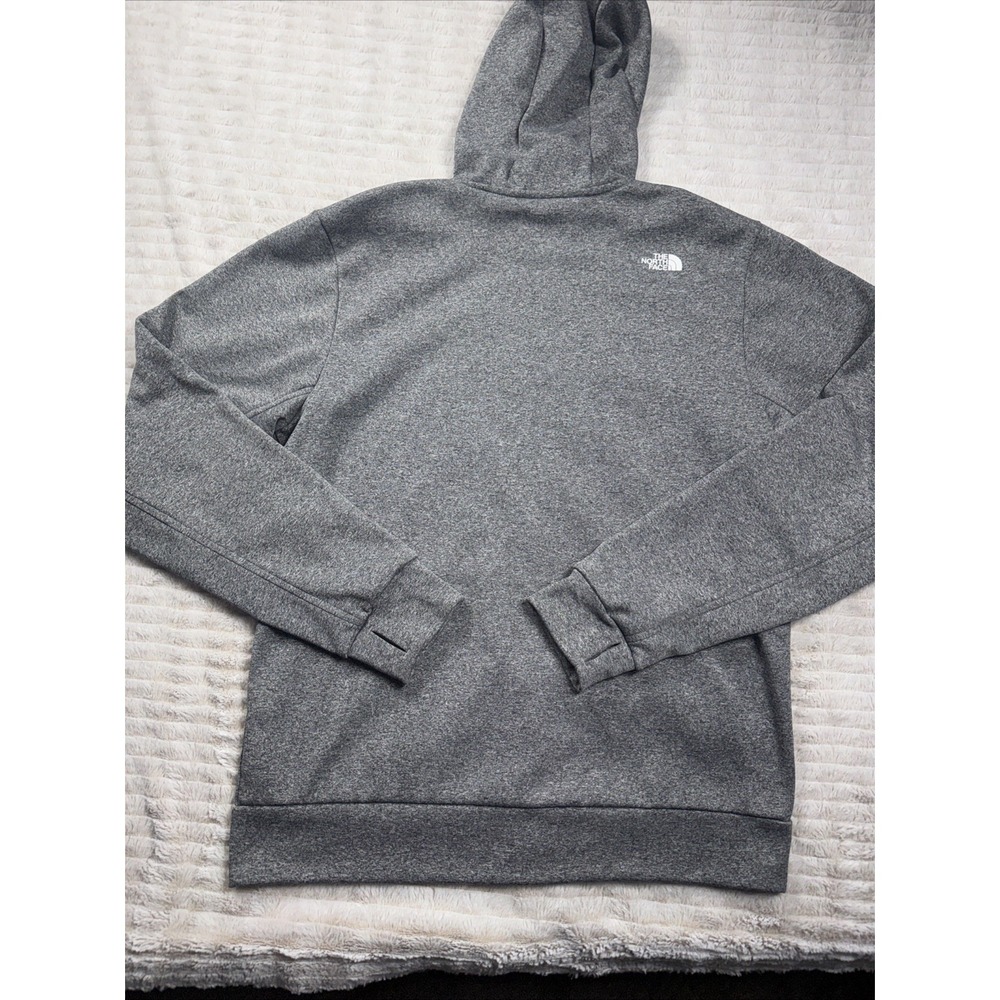North Face Men's Large Grey Zip-Up Hoodie‎ Breast Cancer Pink Ribbon NWOT New - Picture 16 of 16